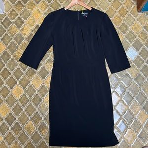 Nora Gardner black knee length dress Size 8 NWT